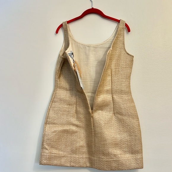 Antonio Melani x The Style Bungalow Manana Scoop Neck Raffia Mini Dress - Picture 12 of 17